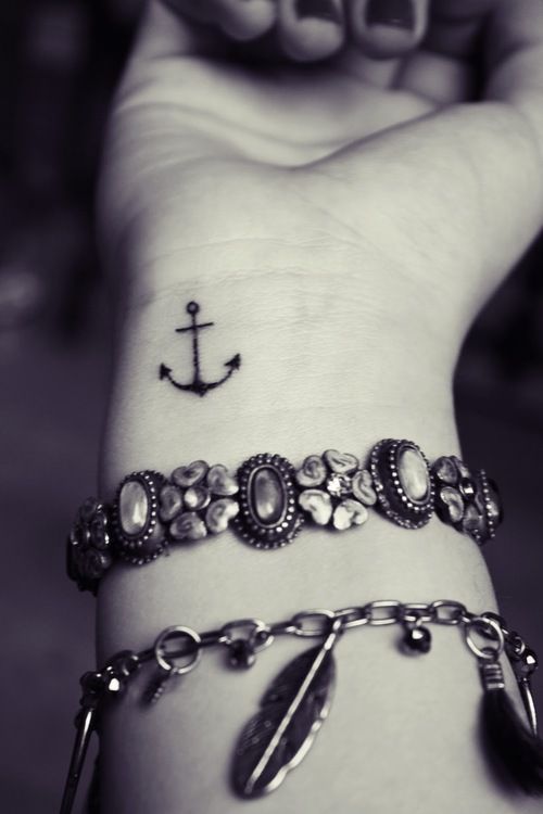 Anchor tattoo