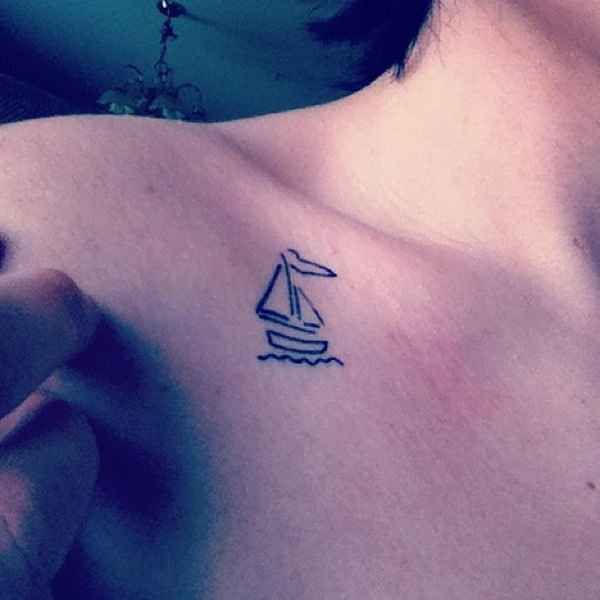 Boat tattoo