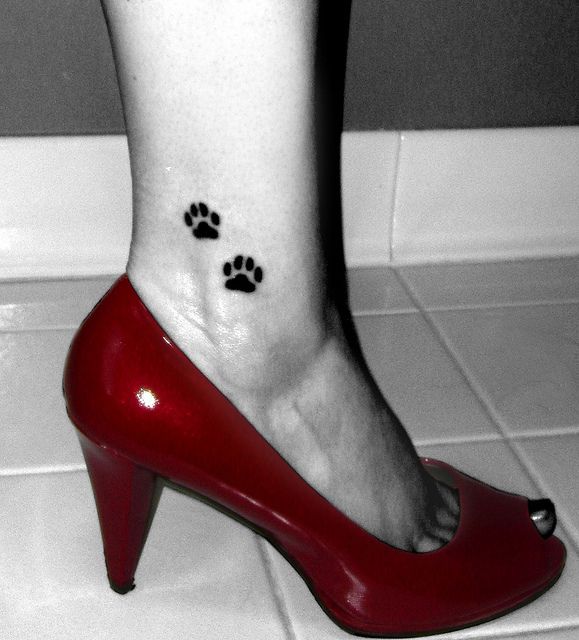 Knuckle paw print