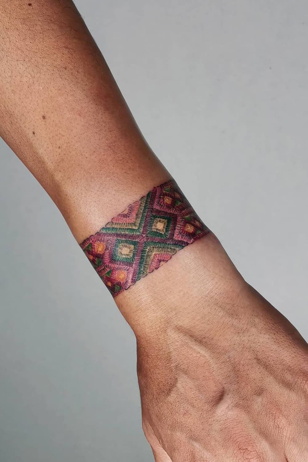 Tribal armband tattoo