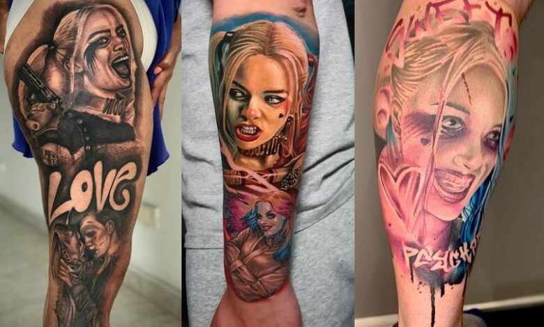 Harley Quinn Tattoos