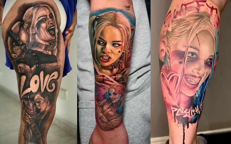 Harley Quinn Tattoos