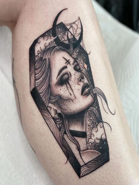 Lady Of Death Tattoo