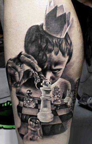 Chess tattoo and meaning