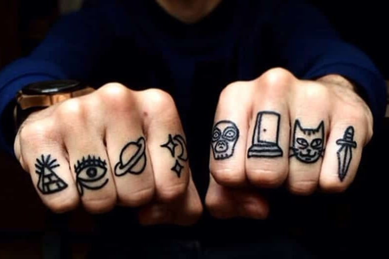 Finger tattoo ideas for men