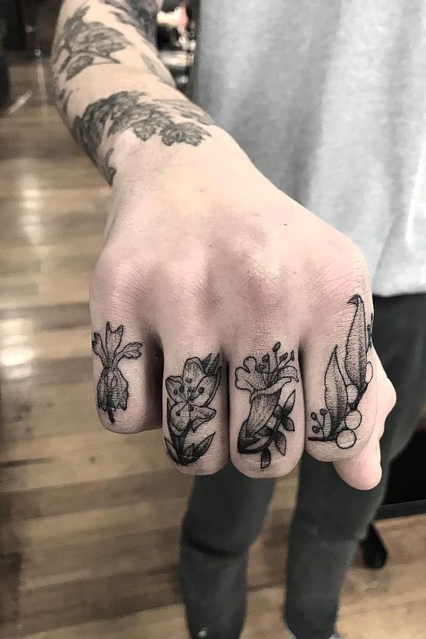 Finger tattoo ideas for men3