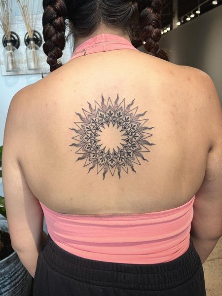 Mandala Sun Tattoo