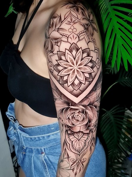 Mandala Tattoo For Women