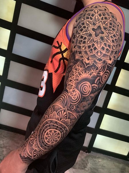 Mandala Tattoo Sleeve