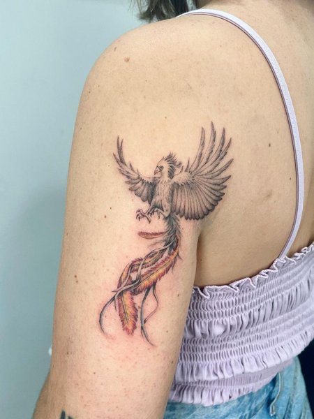 Phoenix Bird Tattoo