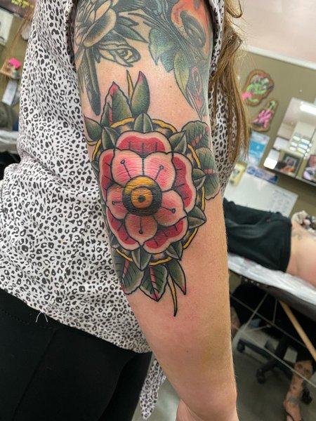 Traditional Mandala Tattoo