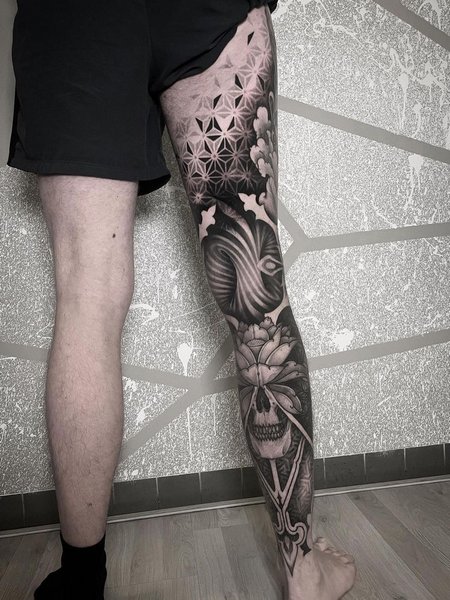 50+ Must Consider Leg Tattoos For Men In 2022