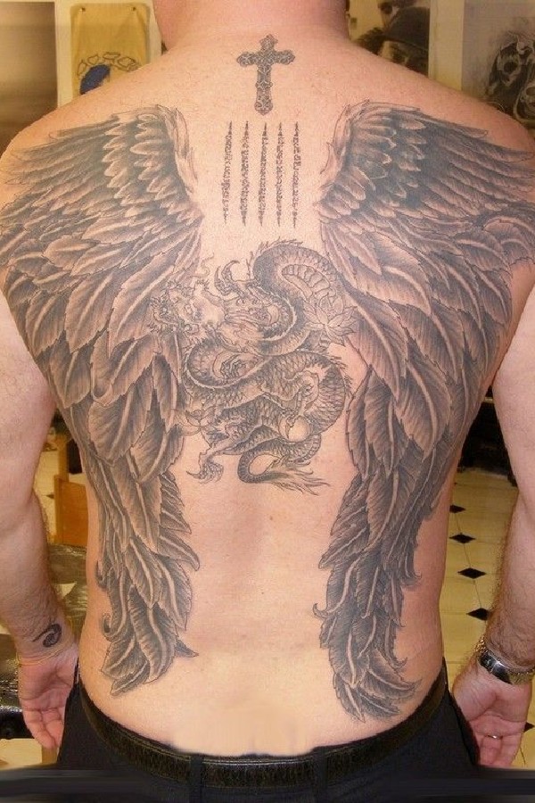 Angel Tattoo ideas for men