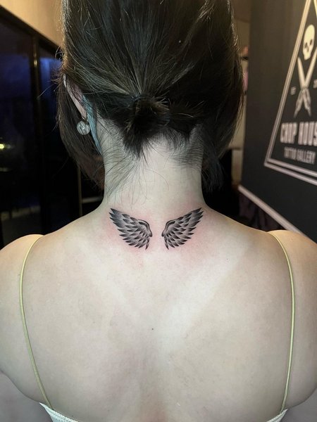 Angel Wing Tattoos For Women