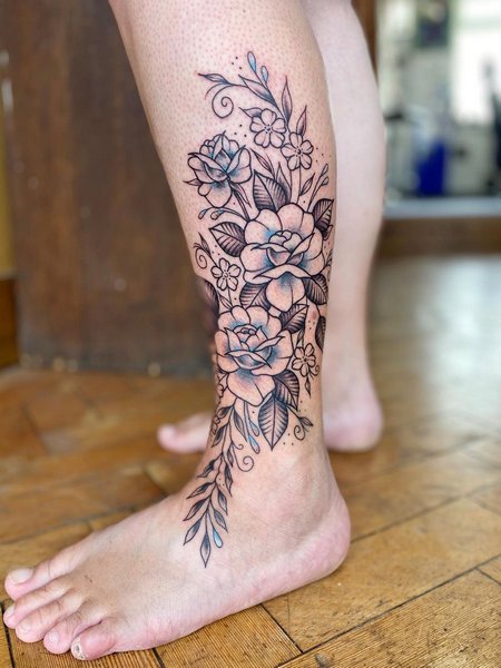 40 Amazing Ankle Tattoos Design Ideas In 2023 - Tattoo Pro