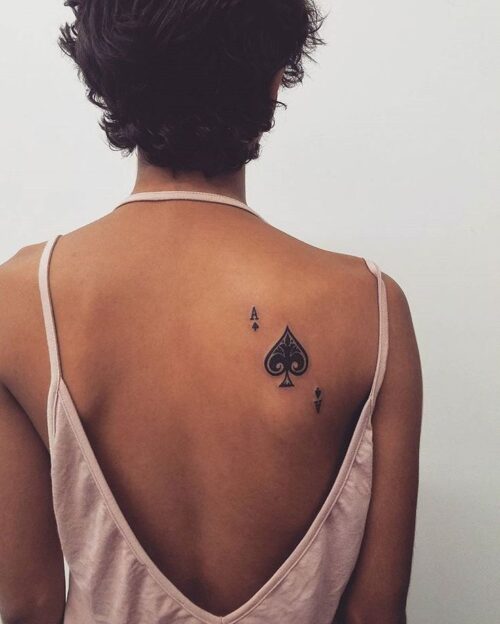 Back Ace Of Spades Tattoo