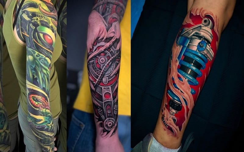 Biomechanical Tattoos