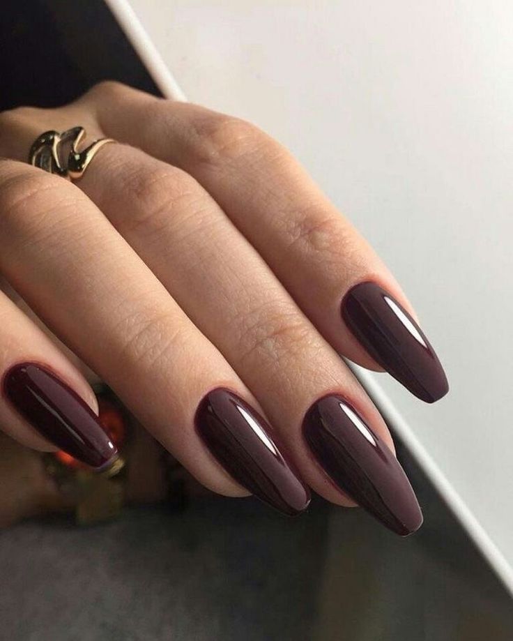 Brown Nails