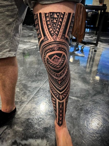 Cool Leg Tattoo