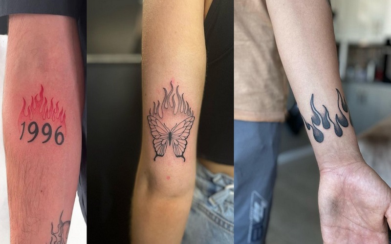 Flame Tattoos