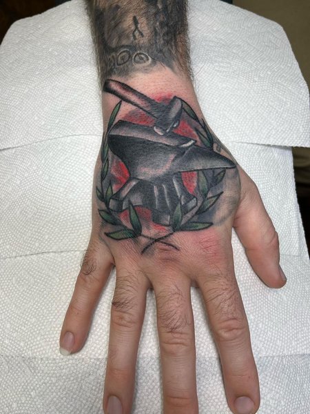 Hand Tattoo Men