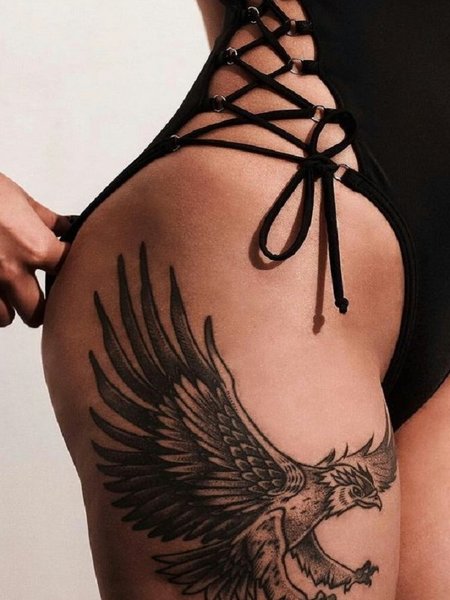 Hawk Tattoo ideas For Women