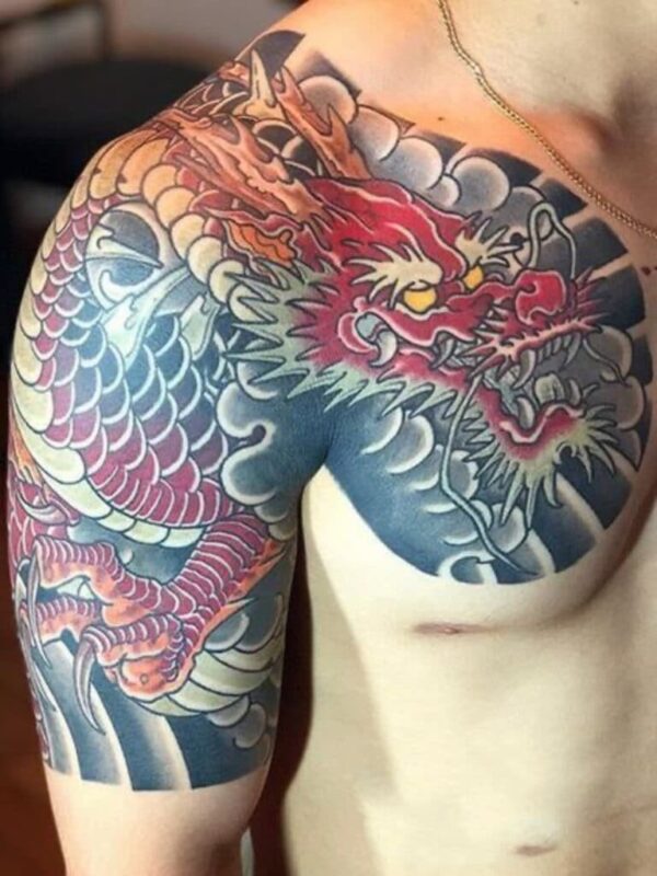 Japanese Shoulder Tattoo