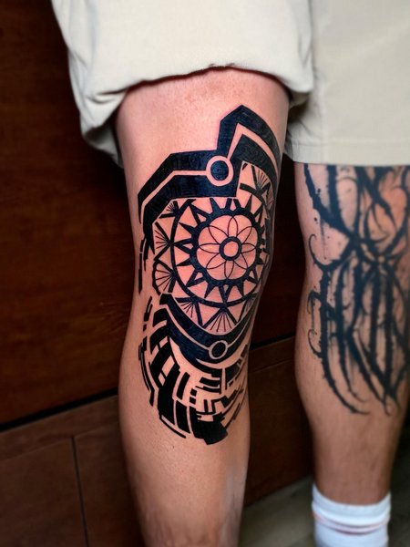 Knee Tattoo