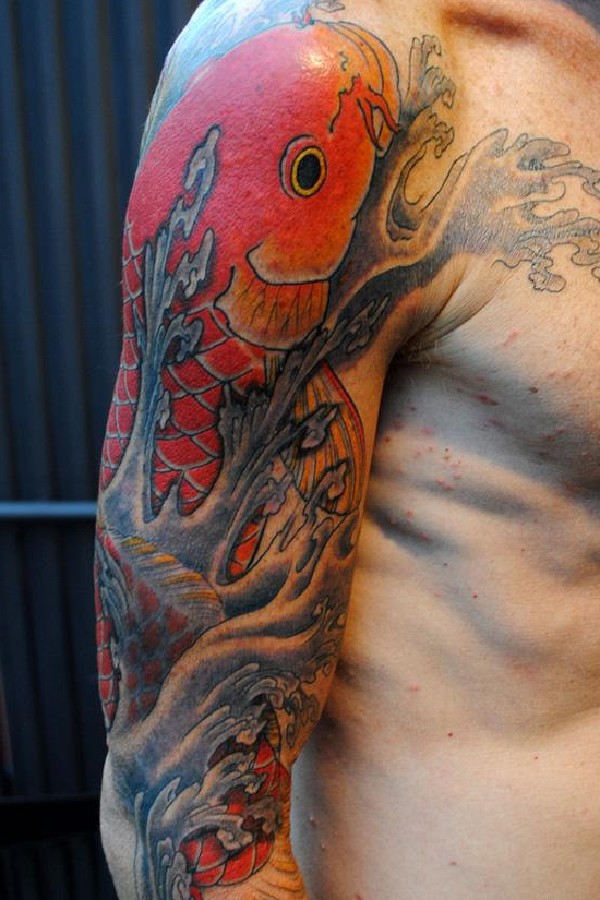 Koi Fish Tattoo ideas For Men