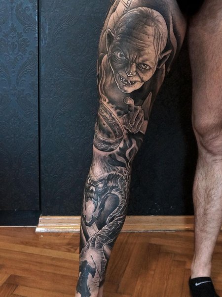 Leg Sleeve Tattoos