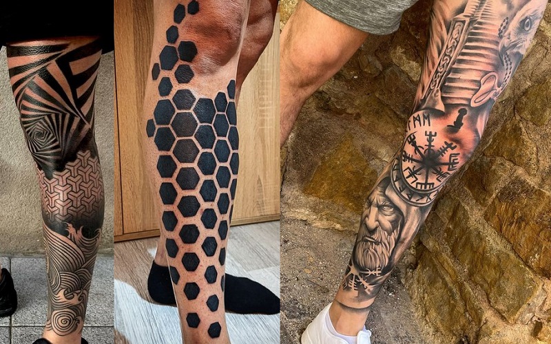 Leg Tattoos For Men