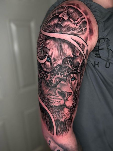 Lion Arm Tattoo