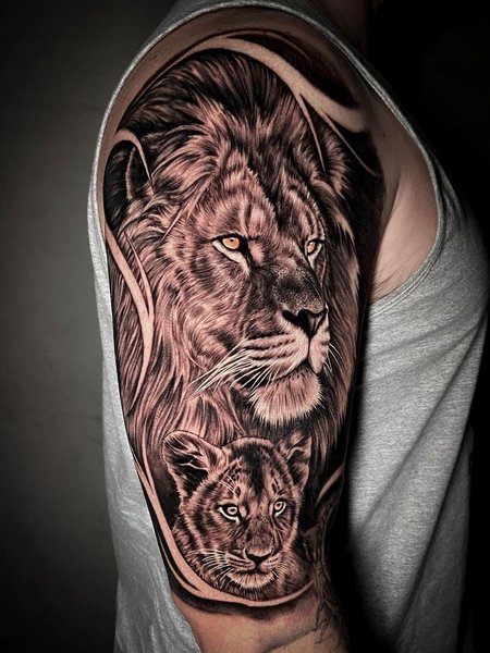 Lion Tattoo Design