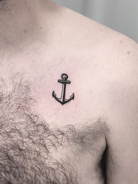 Little Anchor Tattoo