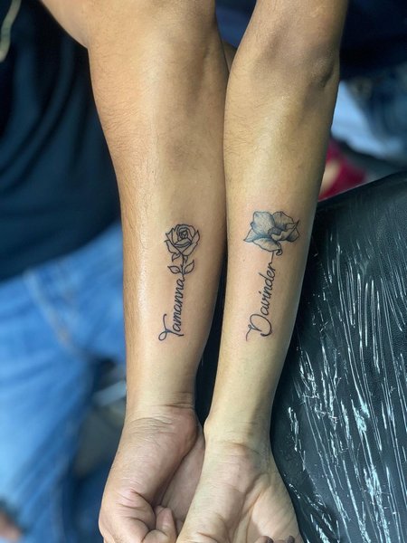 Matching Tattoos For Couples