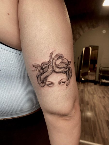 Medusa Eyes Tattoo