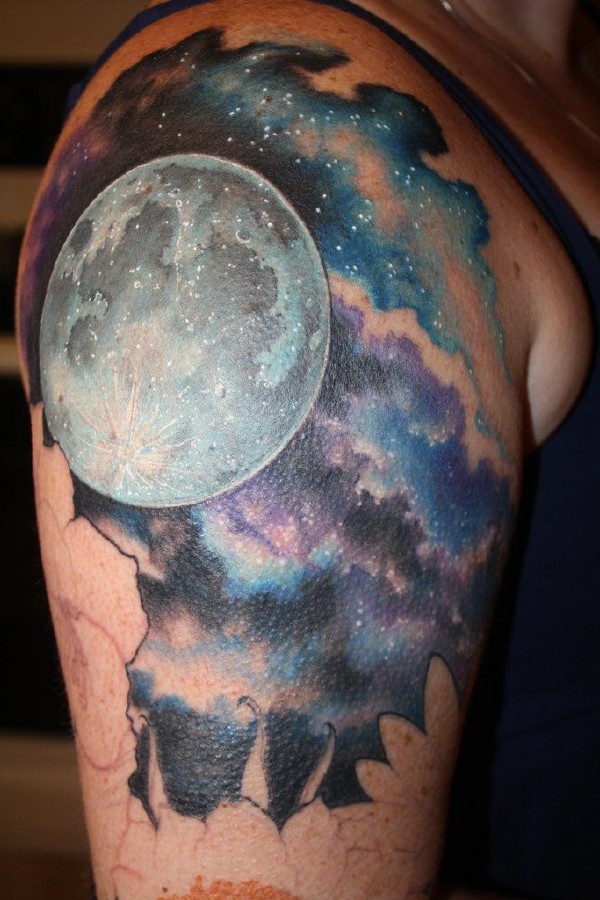 Moon Tattoo ideas For Men