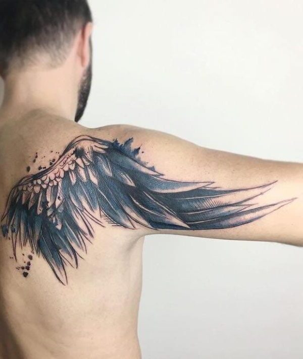 Shoulder Blade Tattoo