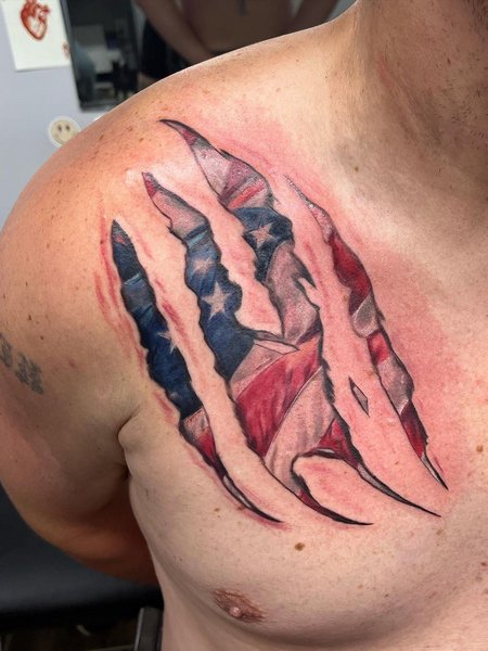 Tattoo American Flag