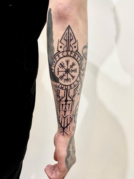 Vikings Tribal Tattoo