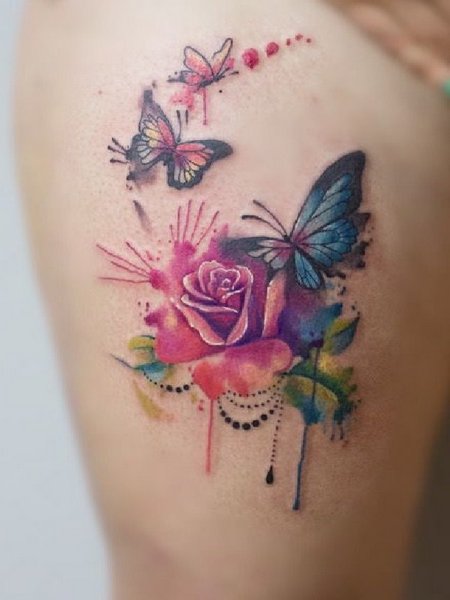 Watercolor Tattoo ideas For Women