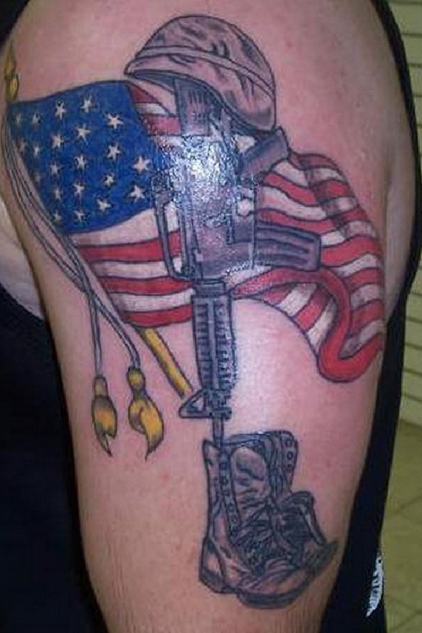 american flag tattoo designs