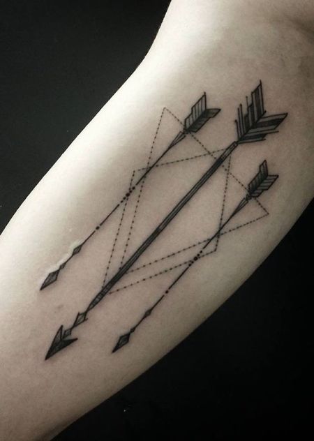 Arrow Bicep Tattoos