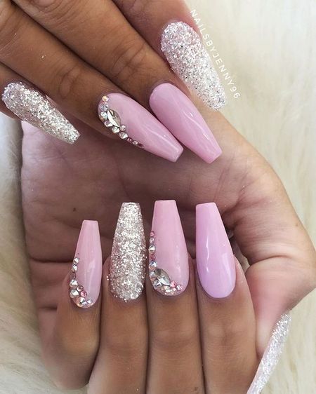 Baby Pink Nails