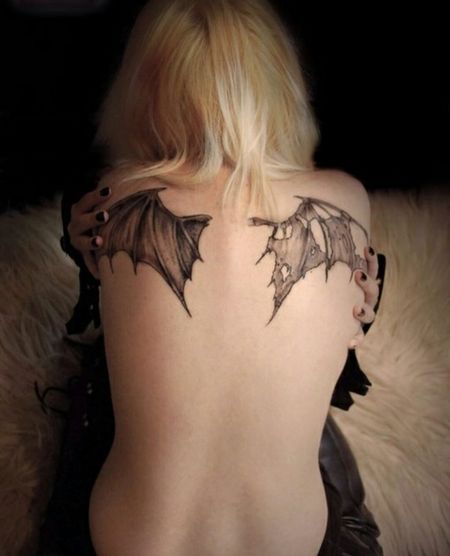 Bat Wing Tattoos