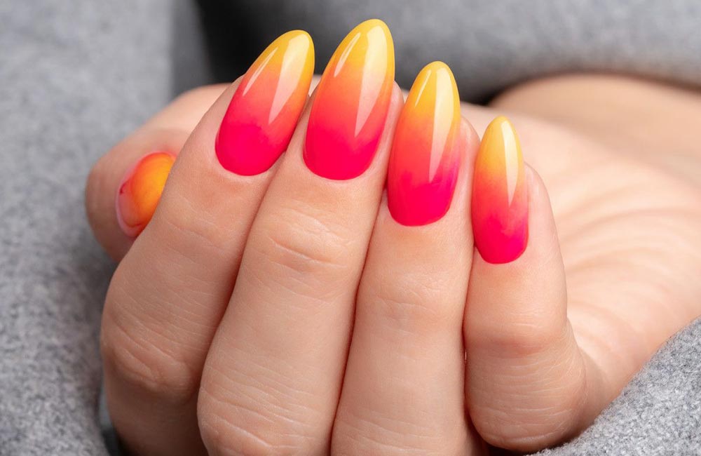 4. Colorful Ombre Nails - wide 7