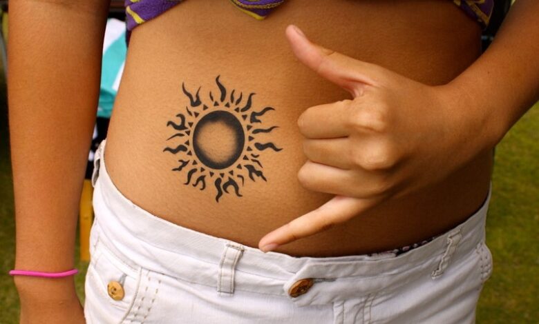 Best Sun Tattoo Ideas For Women