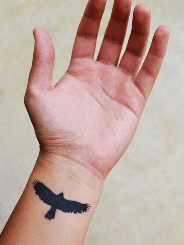 Bird Wrist Tattoos For Men