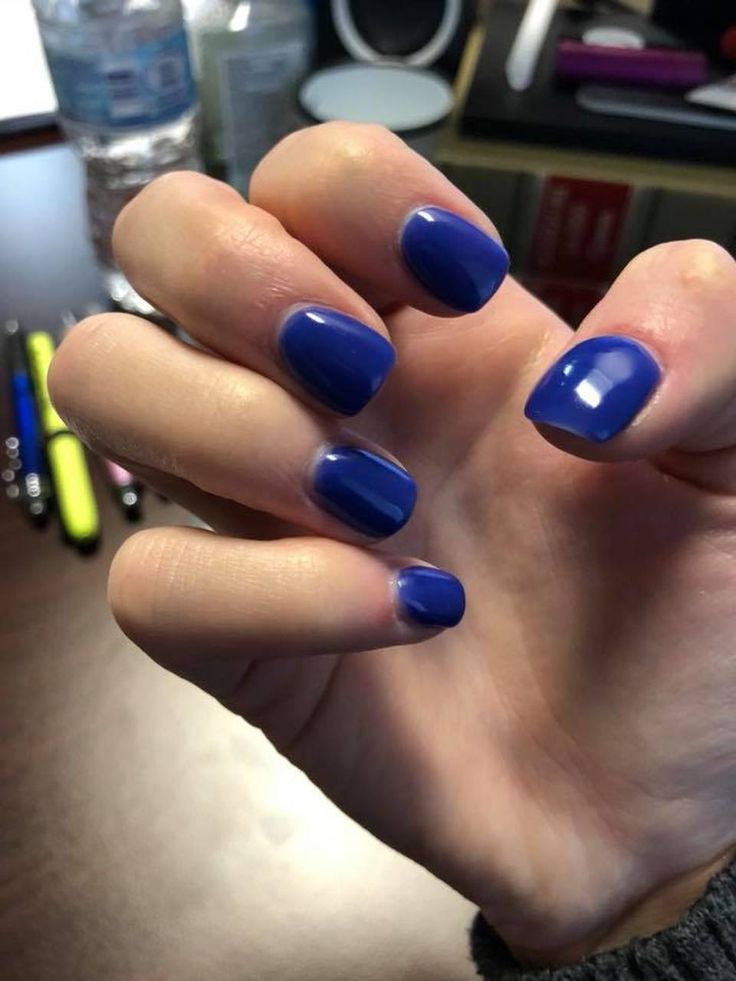 Bleu Revel Nails