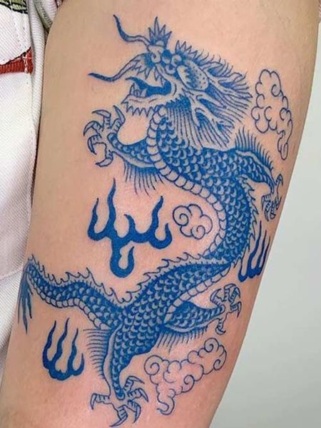 Blue Dragon Tattoo